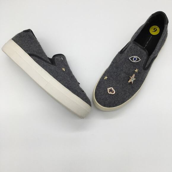 Steven by Steve Madden Gerry Charm Slip Ons - 9 - Picture 1 of 8